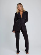 Belted Waist Blazer