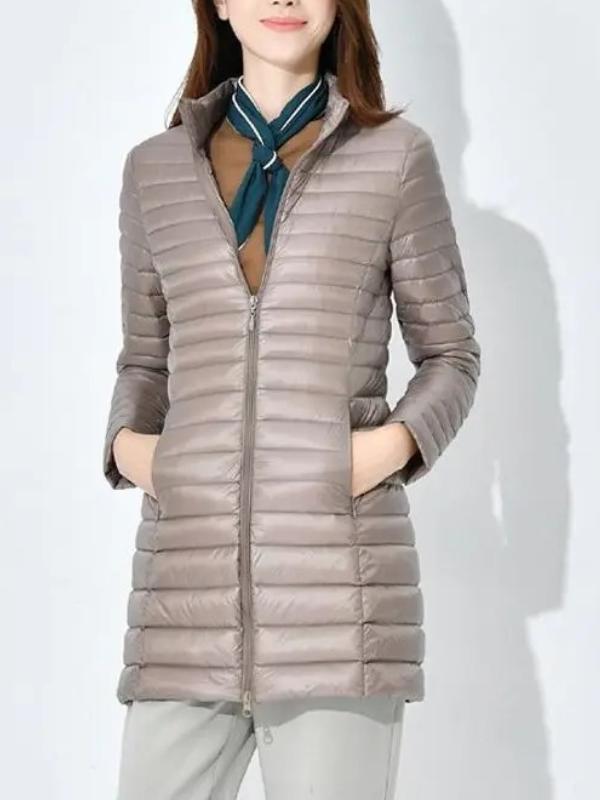 Tailored Lightweight Down Jacket for Women