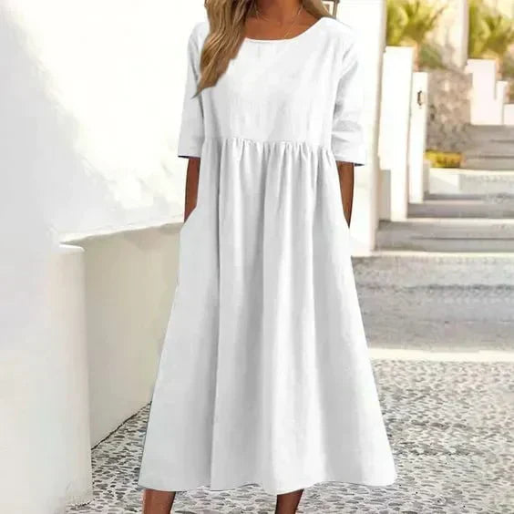 Odira - Chic Cotton Dress
