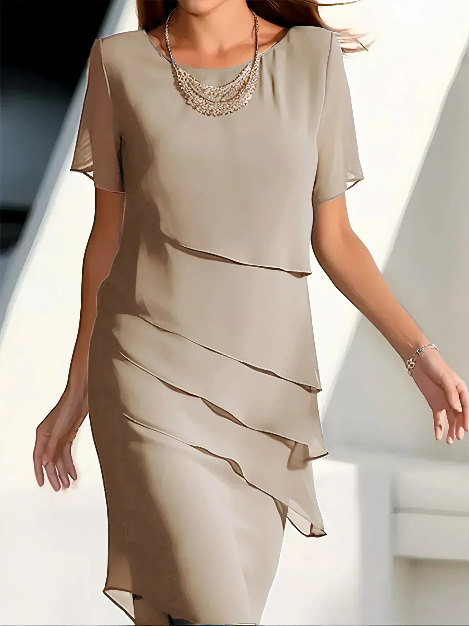 Chic Figure-Flattering Dress