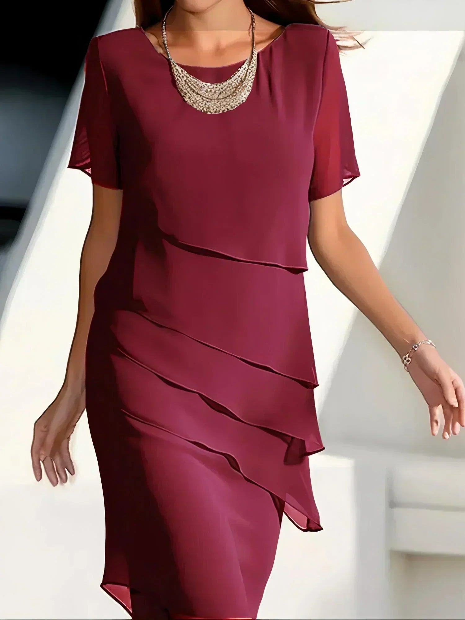 Chic Figure-Flattering Dress