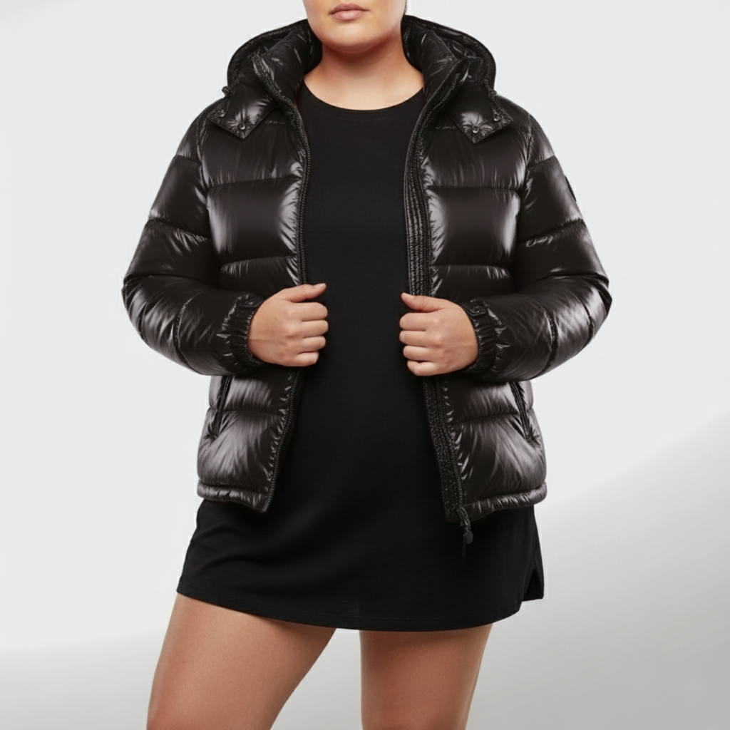 Plus Size Women's Warm Insulated Puffer Jacket