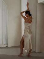 Tracy - Women's Strapless Chic Dress