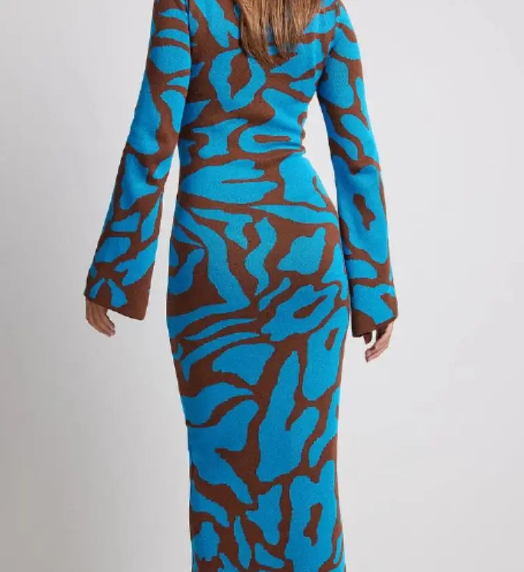 Stacey - Graceful Floral Maxi Gown