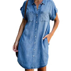 Summer Breeze Collection: Dagen Denim Dress