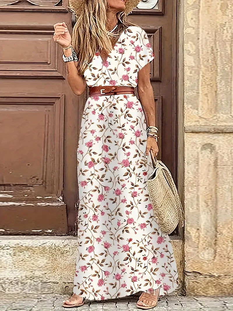 Women's Bohemian-Inspired Long Maxi Dress