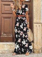 Women's Bohemian-Inspired Long Maxi Dress