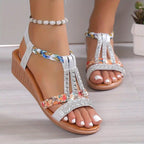 Bohemian Braided Wedge Sandals