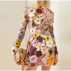 One-of-a-Kind Artisan Floral Dress